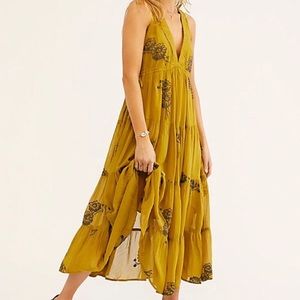 ISO RUN AWAY WITH ME YELLOW DRESS